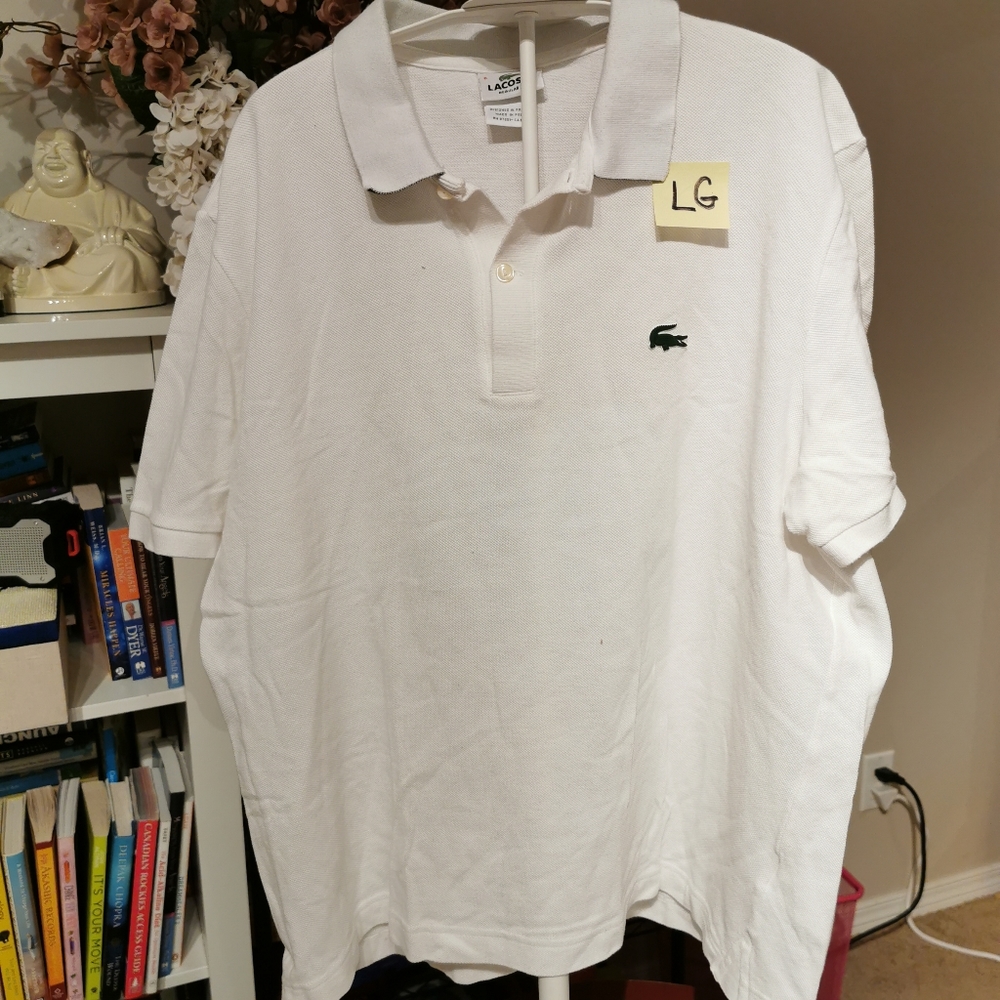 Mens Vintage Lacoste Xl Shirt